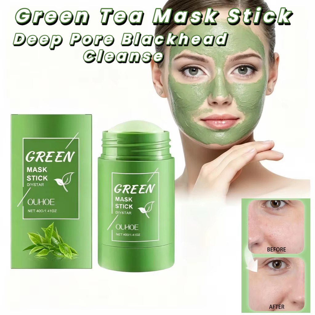 Green Tea Cleansing Clay Mask - قناع الشاي الأخضر على شكل عصا