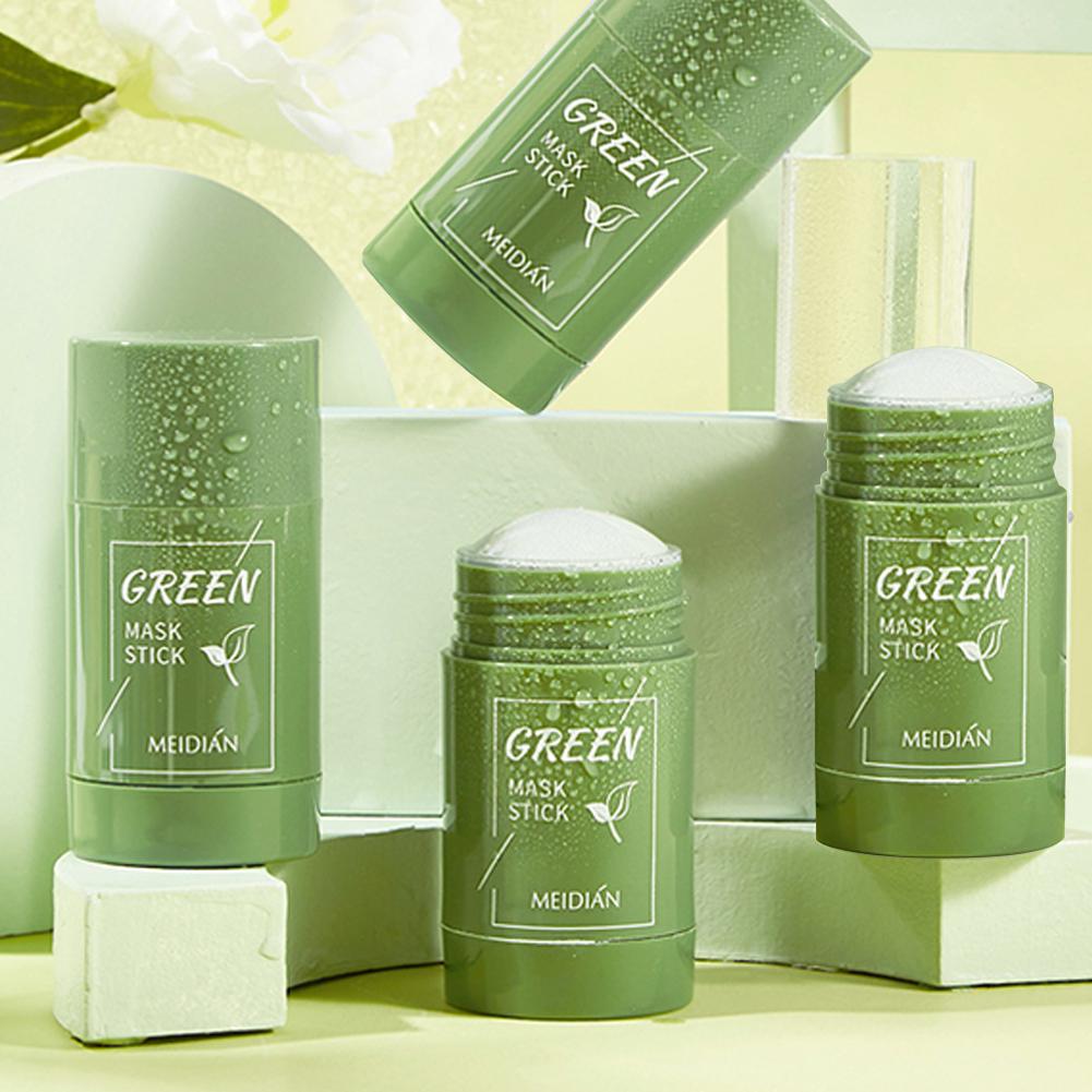 Green Tea Cleansing Clay Mask - الصلبة الشاي الأخضر قناع الوجه عصا