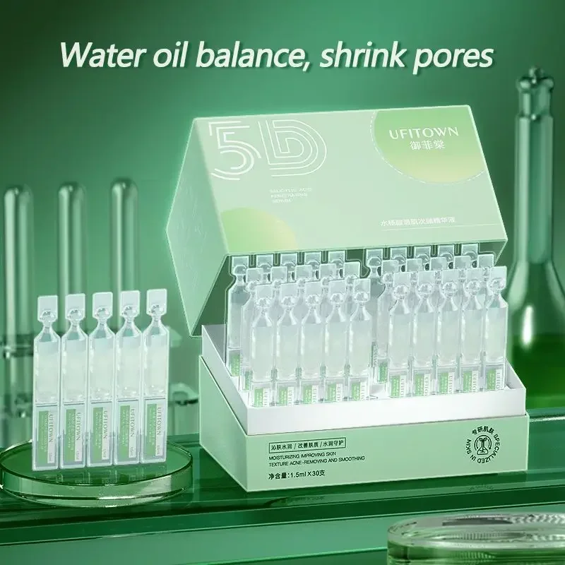 Niacinamide Pore Shrinking Essence - 30 قطعة حمض الساليسيليك تقليص المسام
