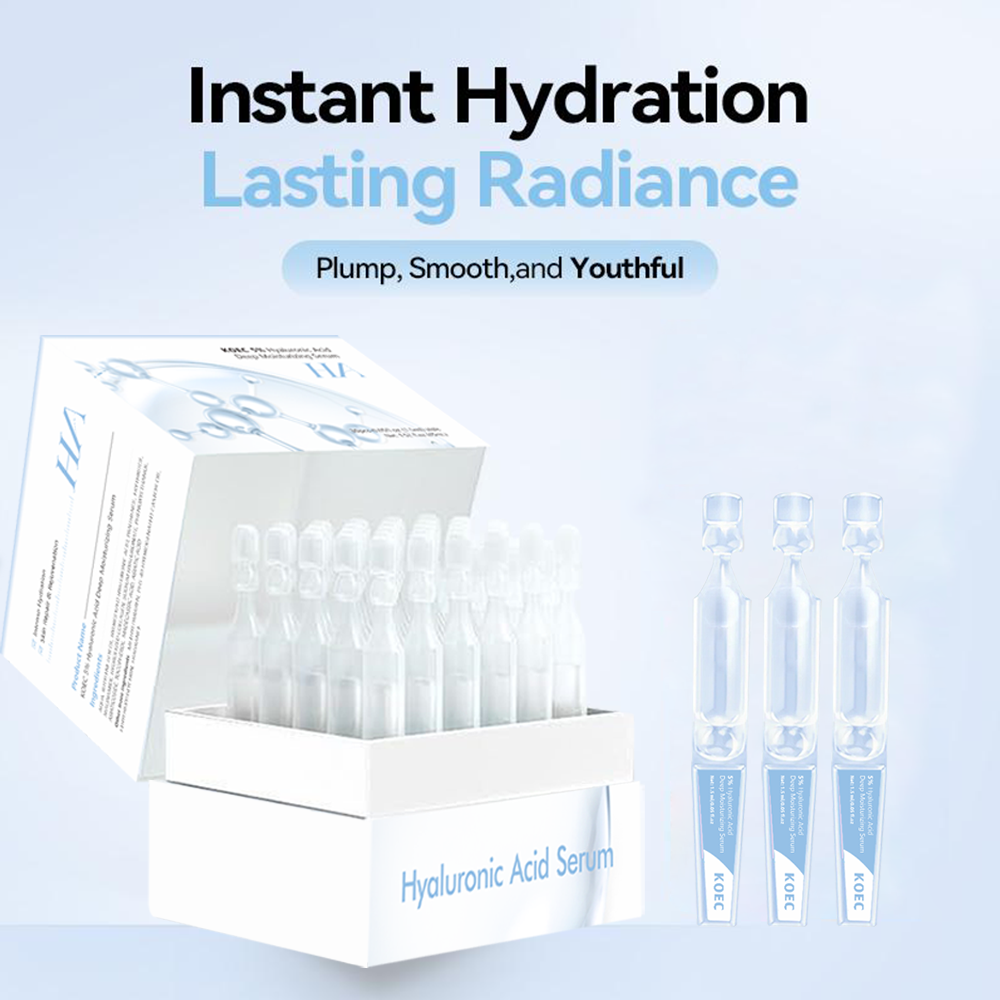 Hyaluronic Acid Facial Serum - 30 قطعة KOEC 5% حمض الهيالورونيك