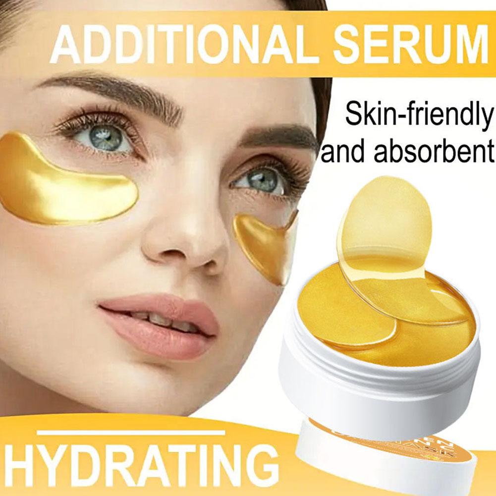 Collagen Under Eye Patches - قناع العين بالكولاجين والفيتامينات 60 قطعة