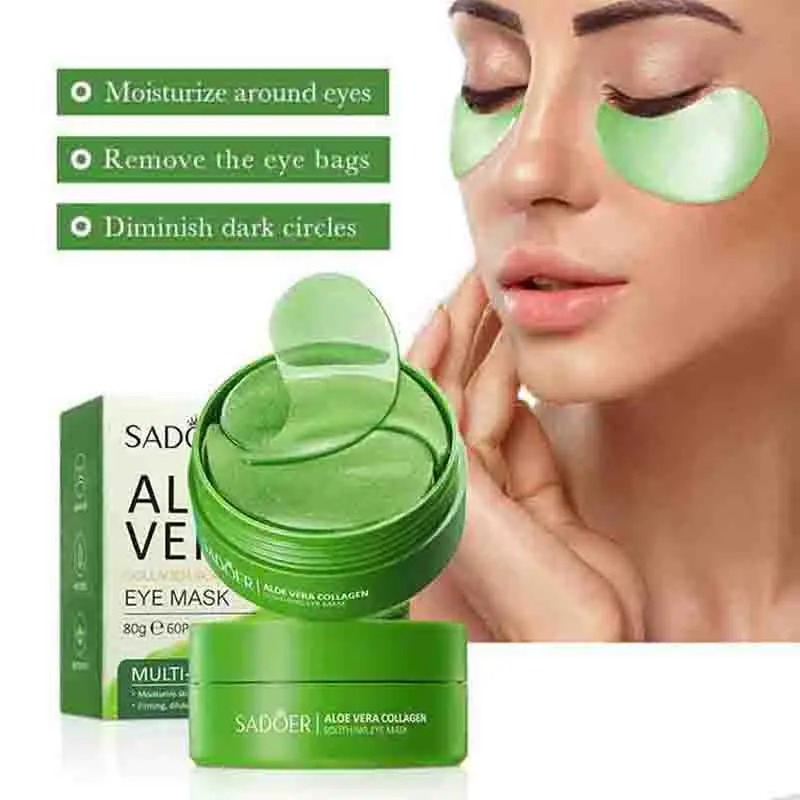 Collagen Under Eye Patches - 60 قطعة قناع عين الكولاجين الألوة