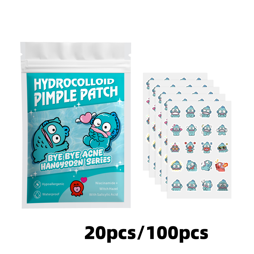 Hydrocolloid Pimple Patch - 20/100 قطعة من لصقات حب الشباب