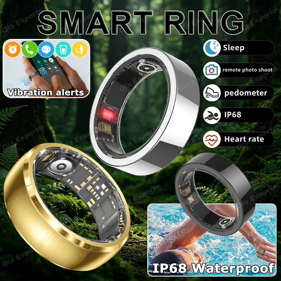 Health Monitors - خاتم ذكي مطور مع خاصية التنبيه