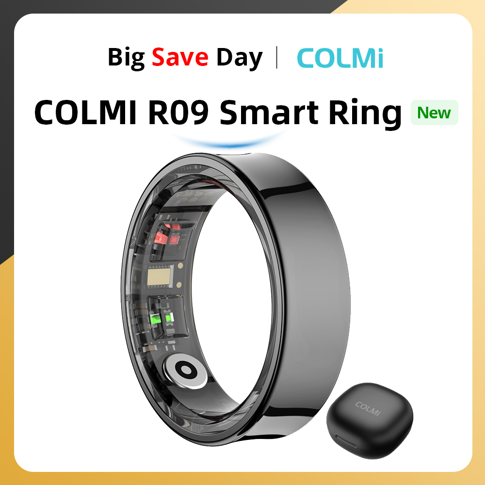 2024 COLMI R09 حلقة ذكية للرجا - مراجعة Health Monitors وسعره