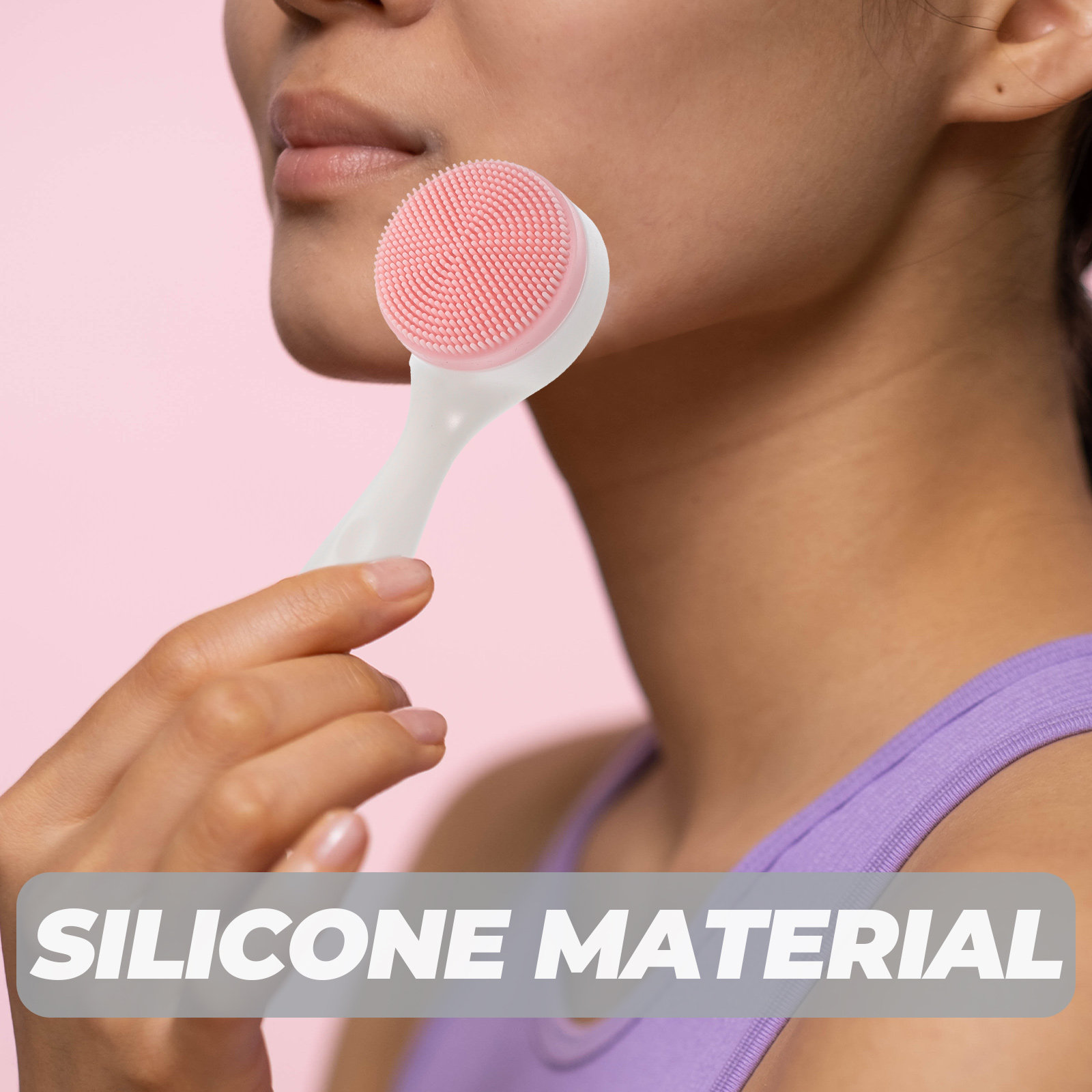 قطعتان من فرشاة الوجه السيليكو - مراجعة Silicone Face Scrubber Electric وسعره
