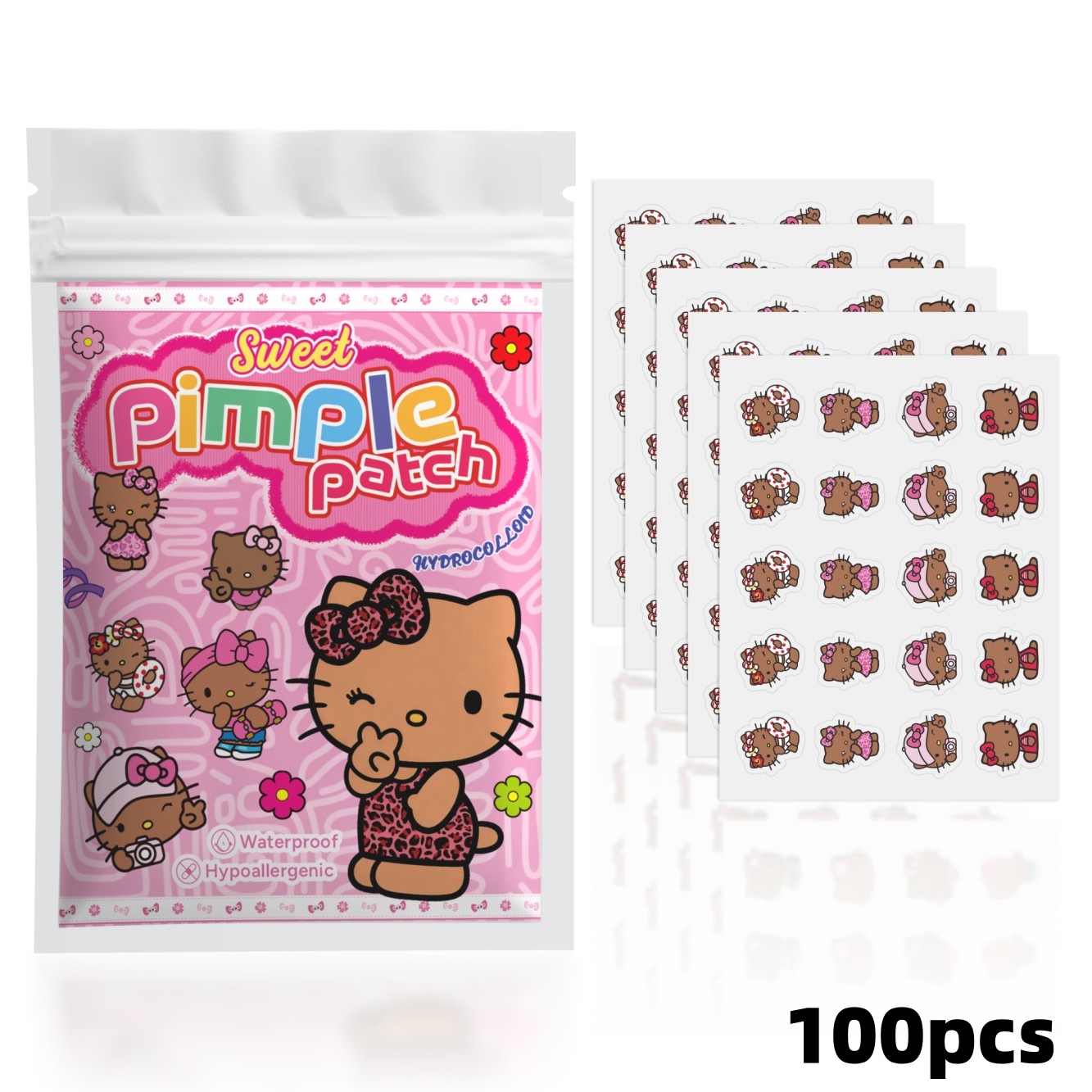 100 قطعة من لصقات حب الشباب هي - مراجعة Hydrocolloid Pimple Patch وسعره