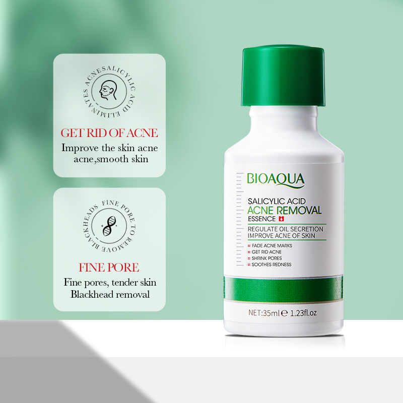 35 مللي BIOAOUA حمض الساليسيلي - مراجعة Salicylic Acid Blackhead Remover وسعره