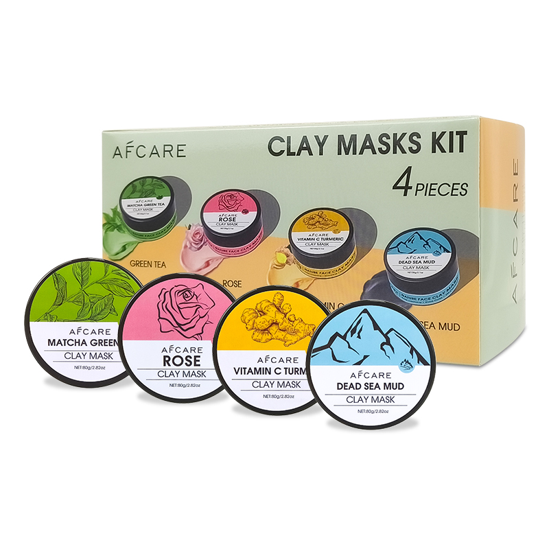 مجموعة من 4 أقنعة طينية للوجه  - مراجعة Green Tea Cleansing Clay Mask وسعره