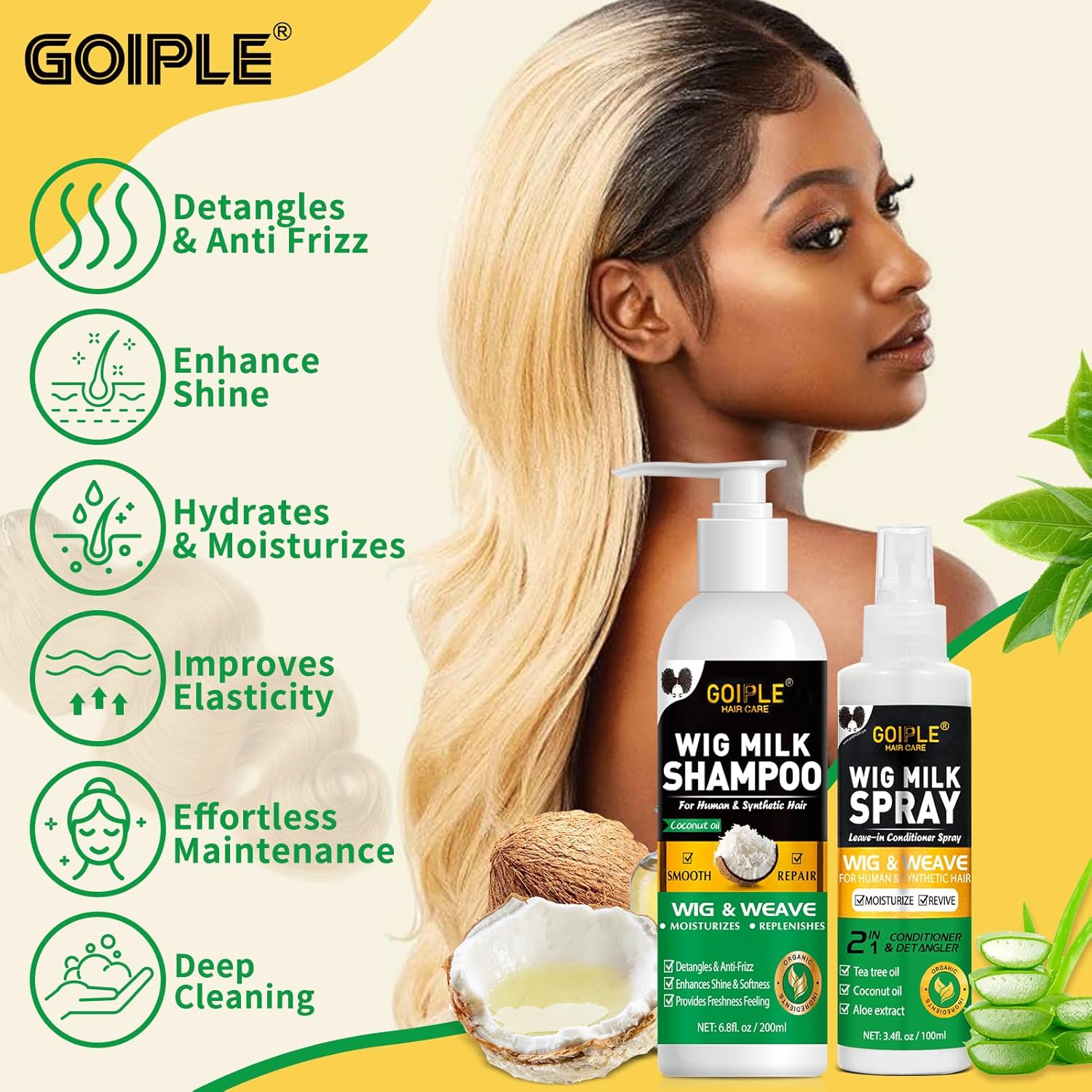طقم العناية بالشعر المستعار 3  - مراجعة Hair Care وسعره