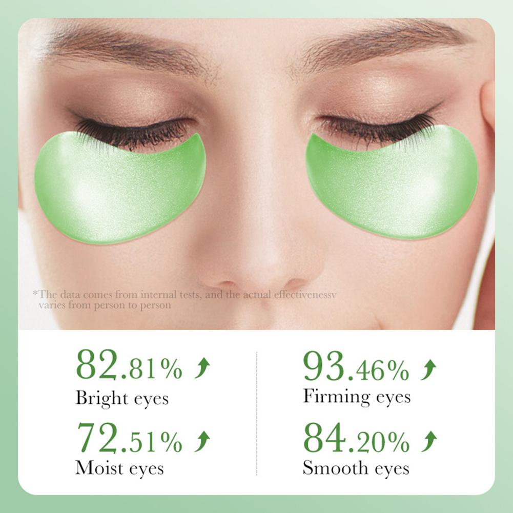 60 قطعة من قناع رقع جل الألوة  - مراجعة Collagen Under Eye Patches وسعره
