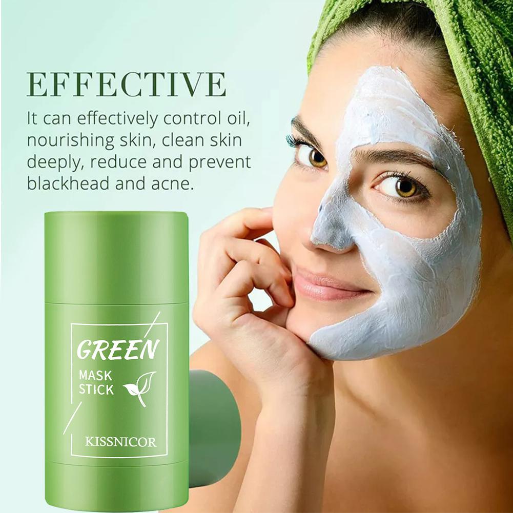 قناع الشاي الأخضر عصا تنقية ال - مراجعة Green Tea Cleansing Clay Mask وسعره