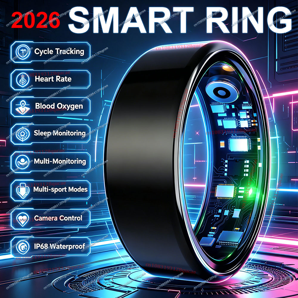 خاتم ذكي جديد 2026 لمراقبة معد - مراجعة Health Monitors وسعره