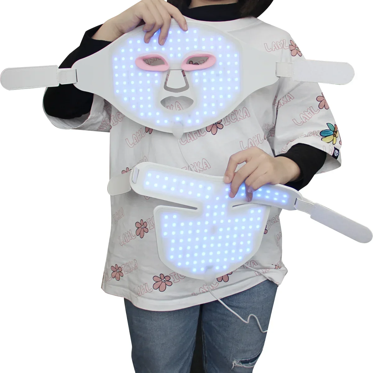 قناع العلاج بالضوء الأحمر من I - مراجعة Led Light Therapy Face Mask وسعره