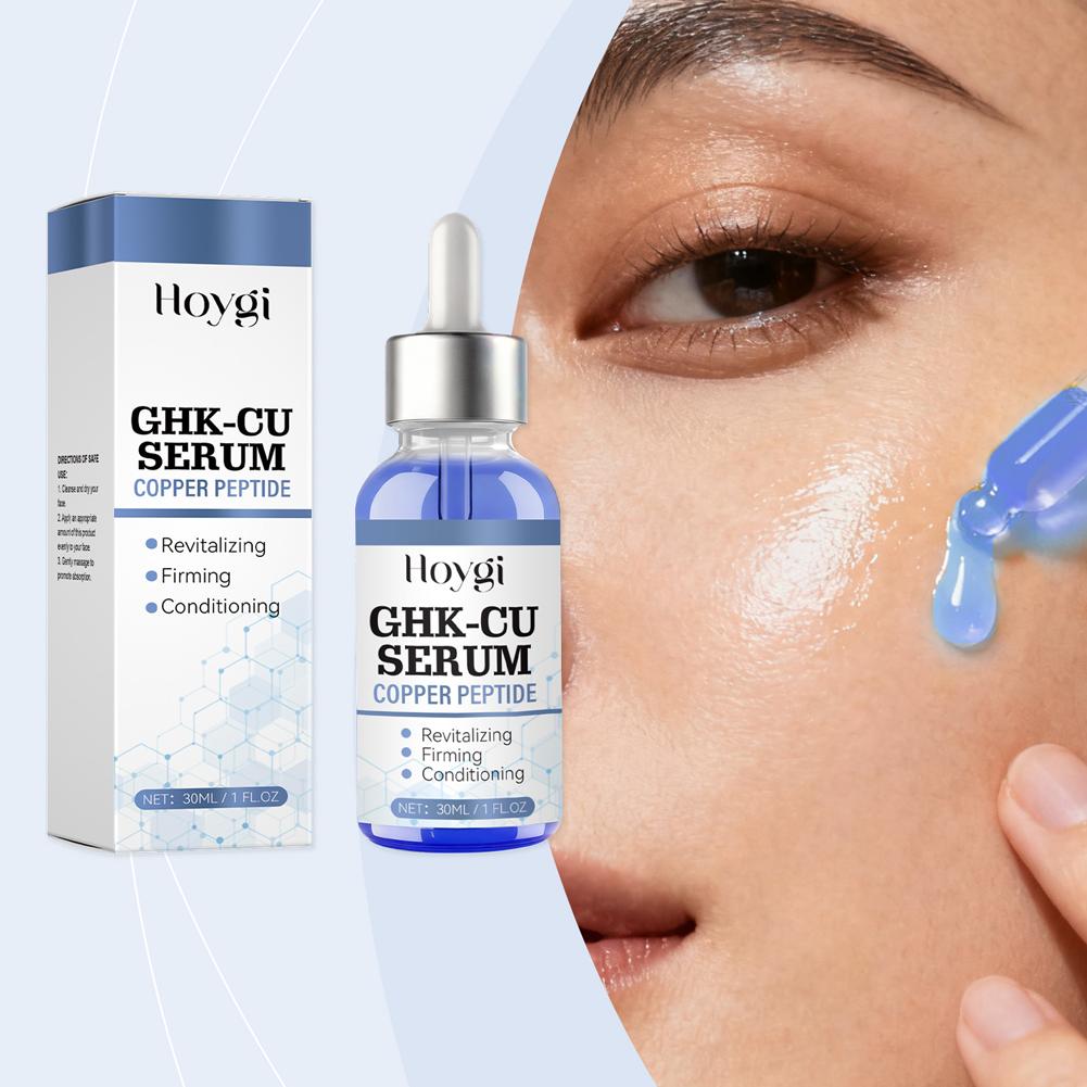 سيروم GHK-Cu ببتيد النحاس لشد  - مراجعة Hyaluronic Acid Facial Serum وسعره