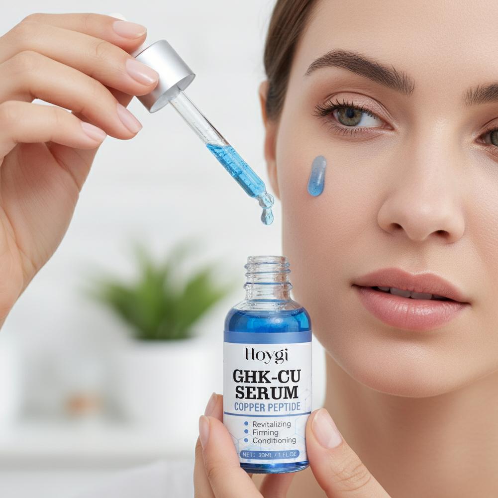 سيروم GHK-Cu ببتيد النحاس لشد  - مراجعة Hyaluronic Acid Facial Serum وسعره