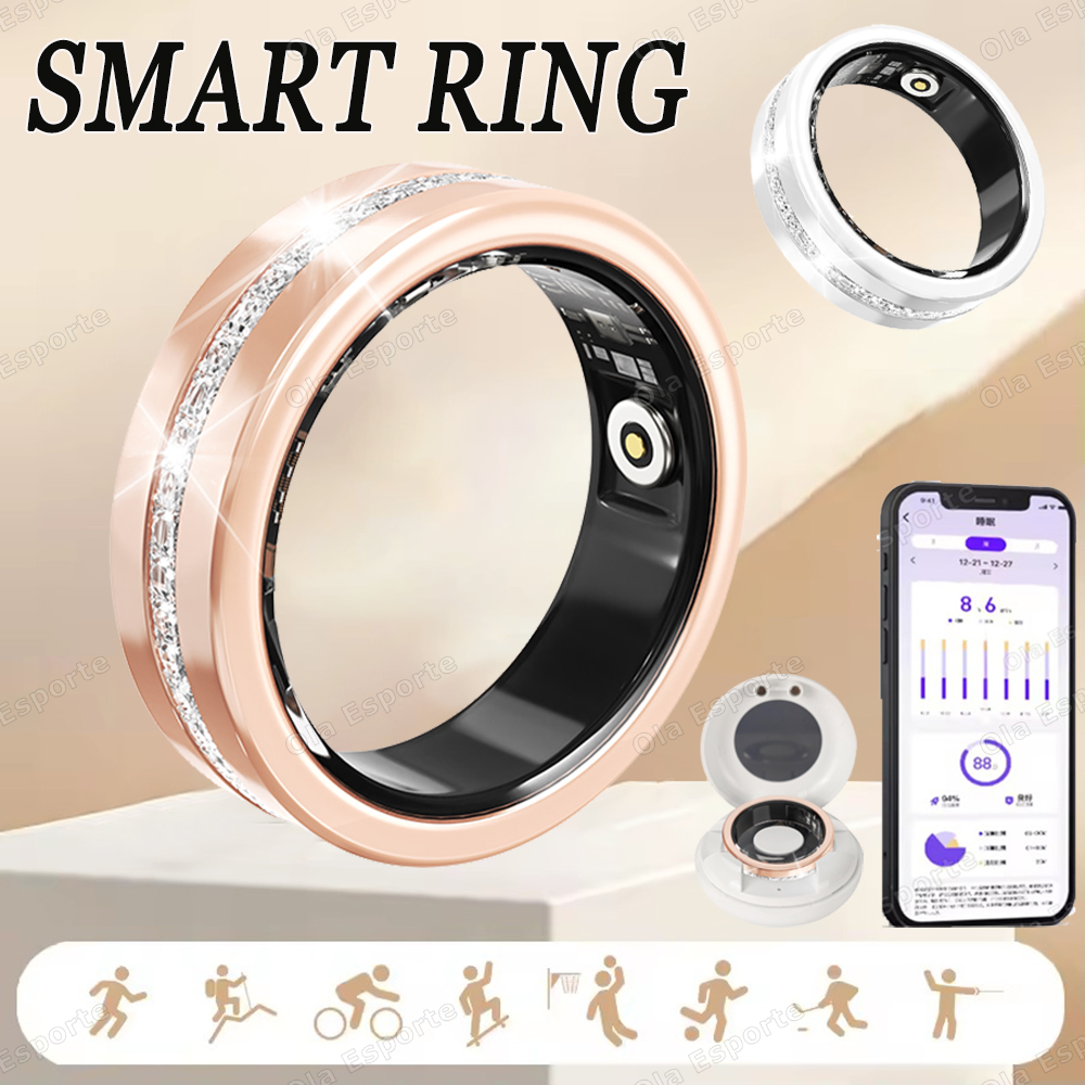 خاتم ذكي جديد 2026 للسيدات لمر - مراجعة Health Monitors وسعره