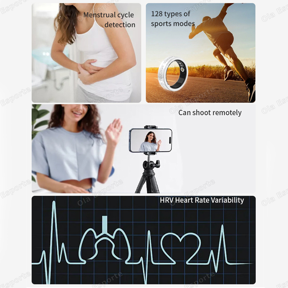 خاتم ذكي جديد 2026 للسيدات لمر - مراجعة Health Monitors وسعره