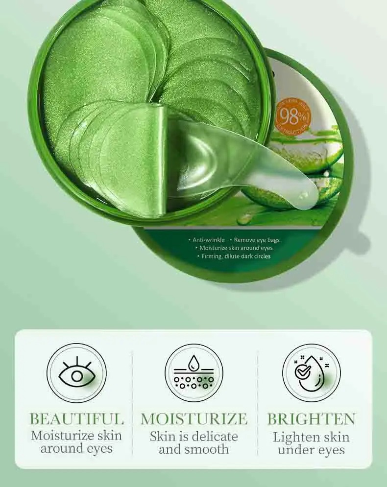 60 قطعة قناع عين الكولاجين الأ - مراجعة Collagen Under Eye Patches وسعره
