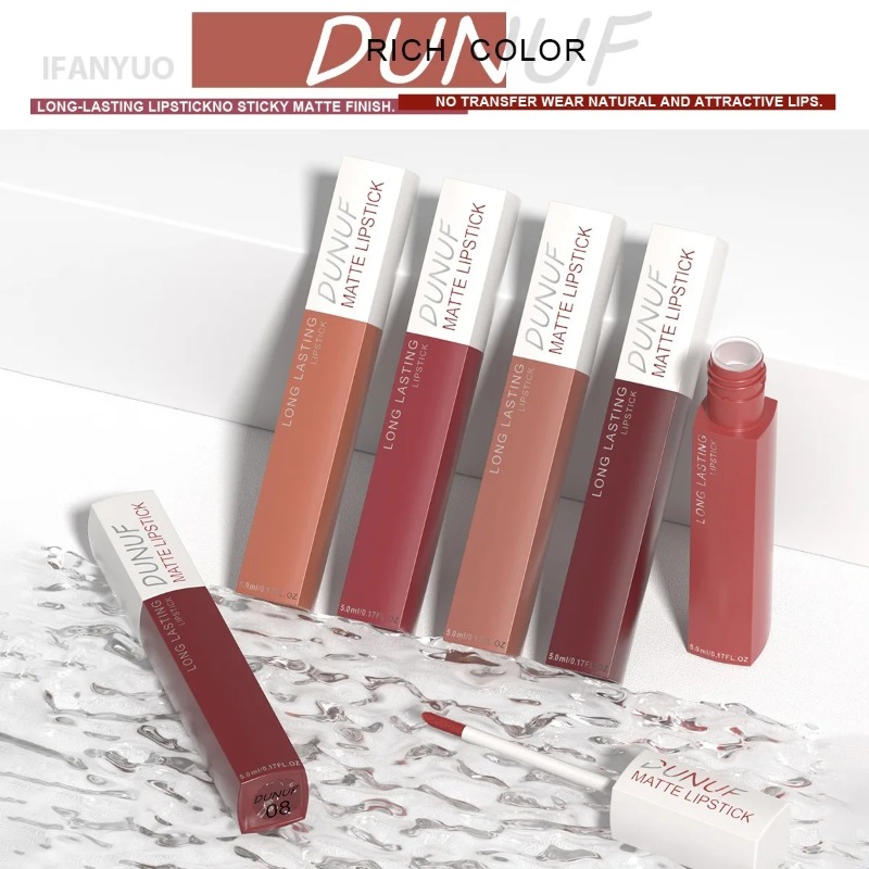 أحمر شفاه مطفي غير لاصق بالكوب - مراجعة Matte Velvet Lip Tint Long Lasting وسعره