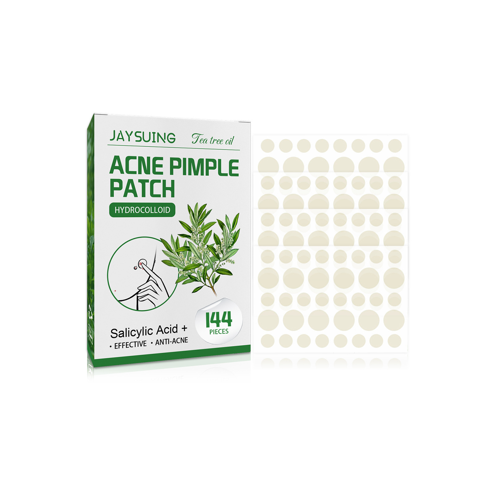 رقع حب الشباب الغروانية المائي - مراجعة Hydrocolloid Pimple Patch وسعره