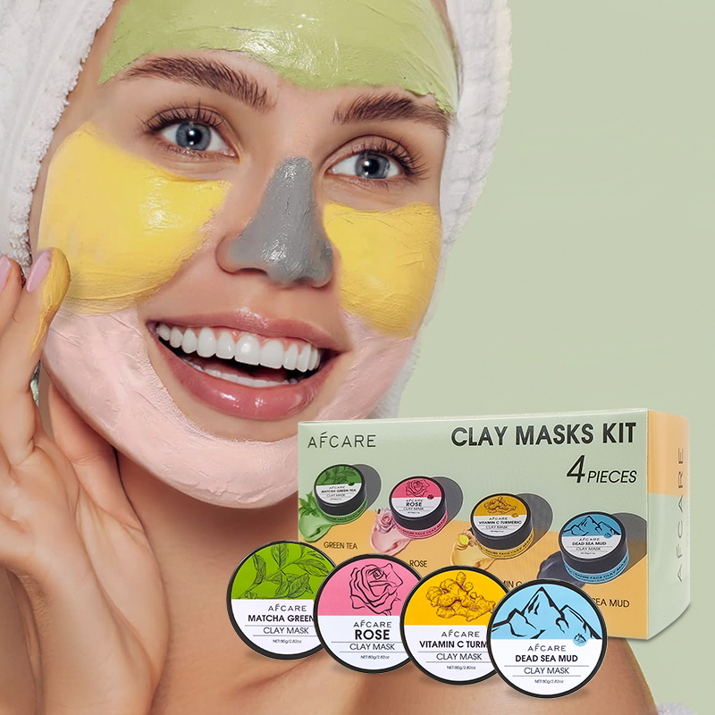 مجموعة من 4 أقنعة للوجه تحتوي  - مراجعة Green Tea Cleansing Clay Mask وسعره
