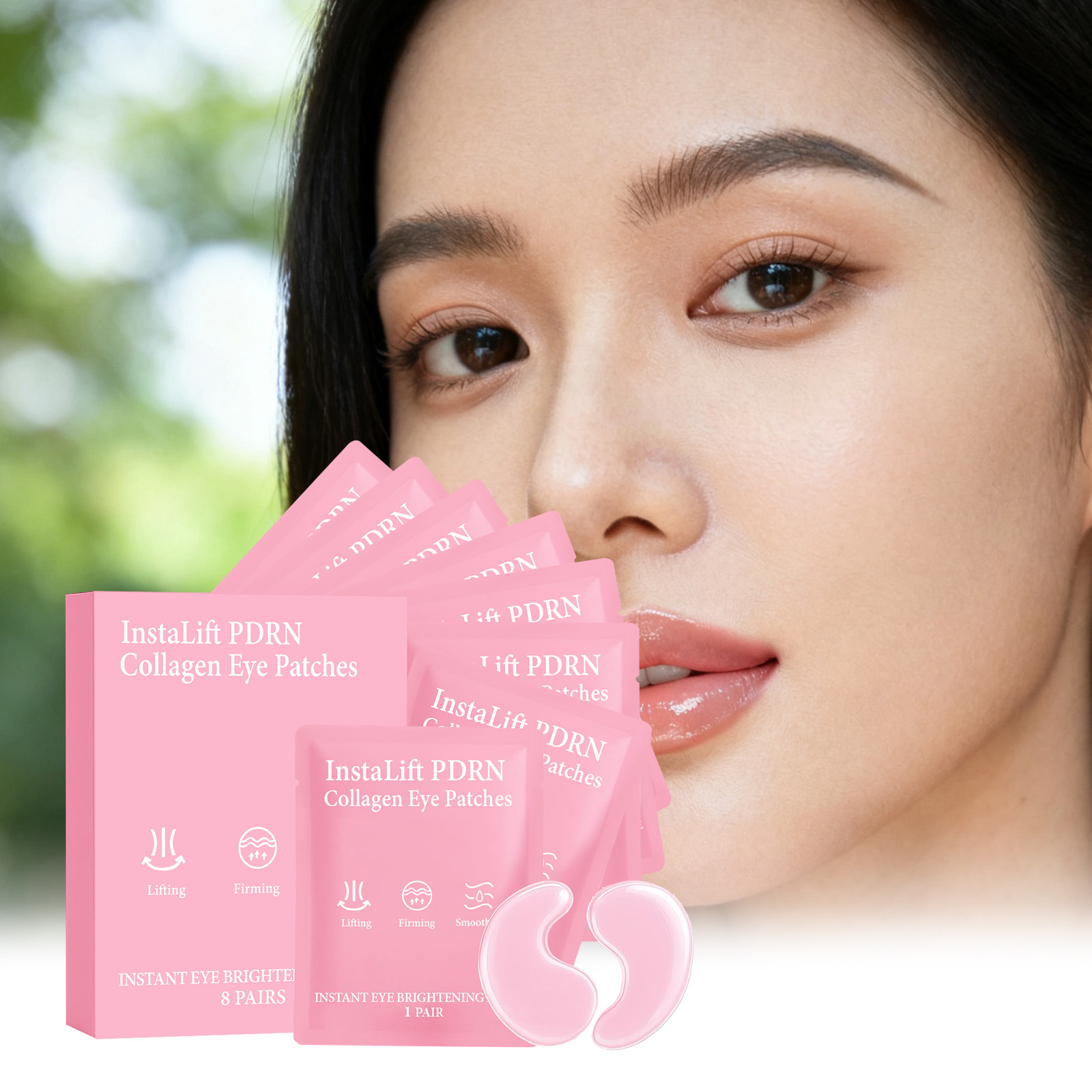 Instalift PDRN الكولاجين لصقات - مراجعة Collagen Under Eye Patches وسعره