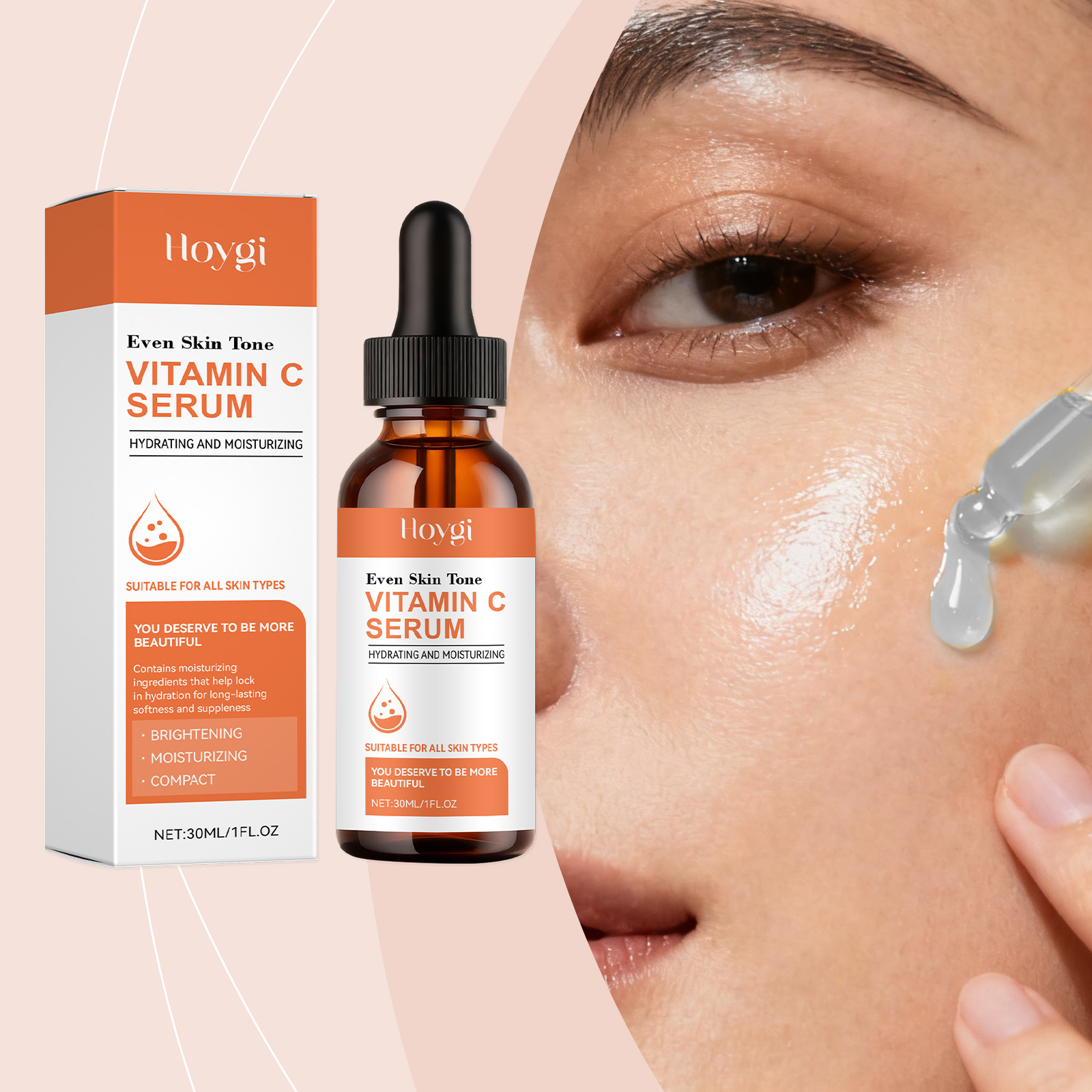 سيروم فيتامين سي للوجه مع حمض  - مراجعة Hyaluronic Acid Facial Serum وسعره