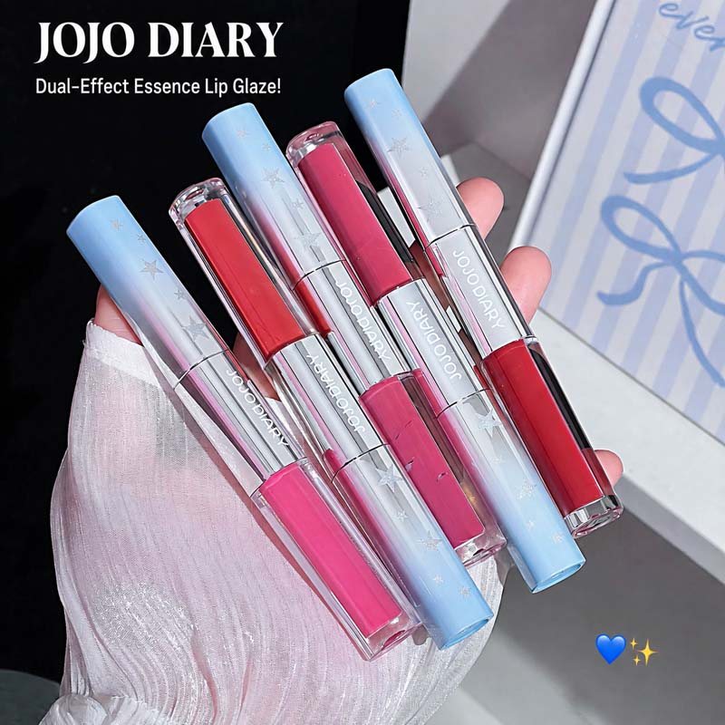 جوجو دايري ملمع شفاه مزدوج الت - مراجعة Matte Velvet Lip Tint Long Lasting وسعره